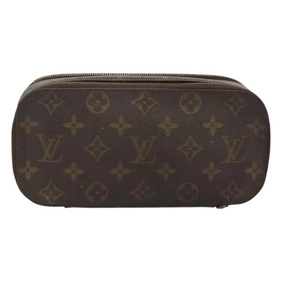 LOUIS VUITTON Monogram Trousse Brush GM Cosmetic Pouch M47505 LV Auth - Picture 6 of 14